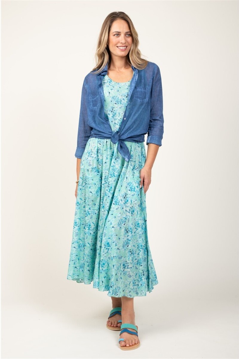 CAMISA MANGA LARGA ACAPULCO COLOR AZUL MARINO 1